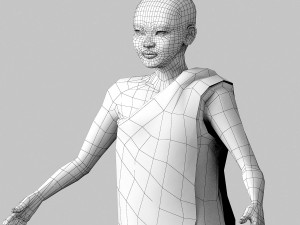 monk 3D Model
