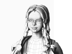monique 3Dモデル