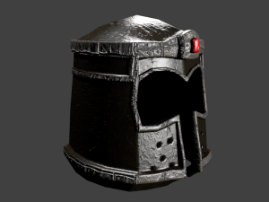 medieval knight helmet 3D Model