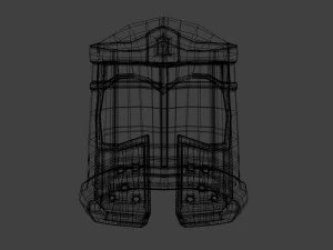 medieval knight helmet 3D Model