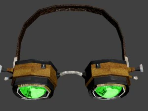 steam punk specs 3D Model