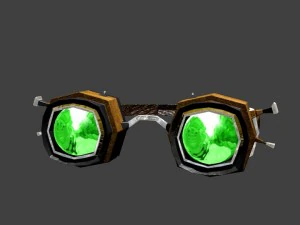 steam punk specs 3D Model