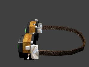 steam punk specs 3D Model