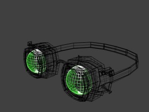 steam punk specs 3D मॉडल