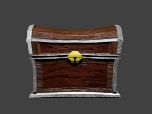 treasure chest Modèle 3D