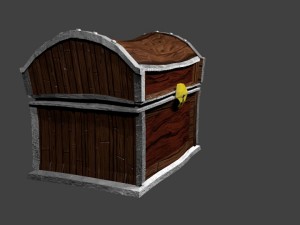 treasure chest 3Dモデル