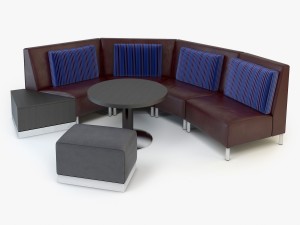 playback sofa system 3D 모델