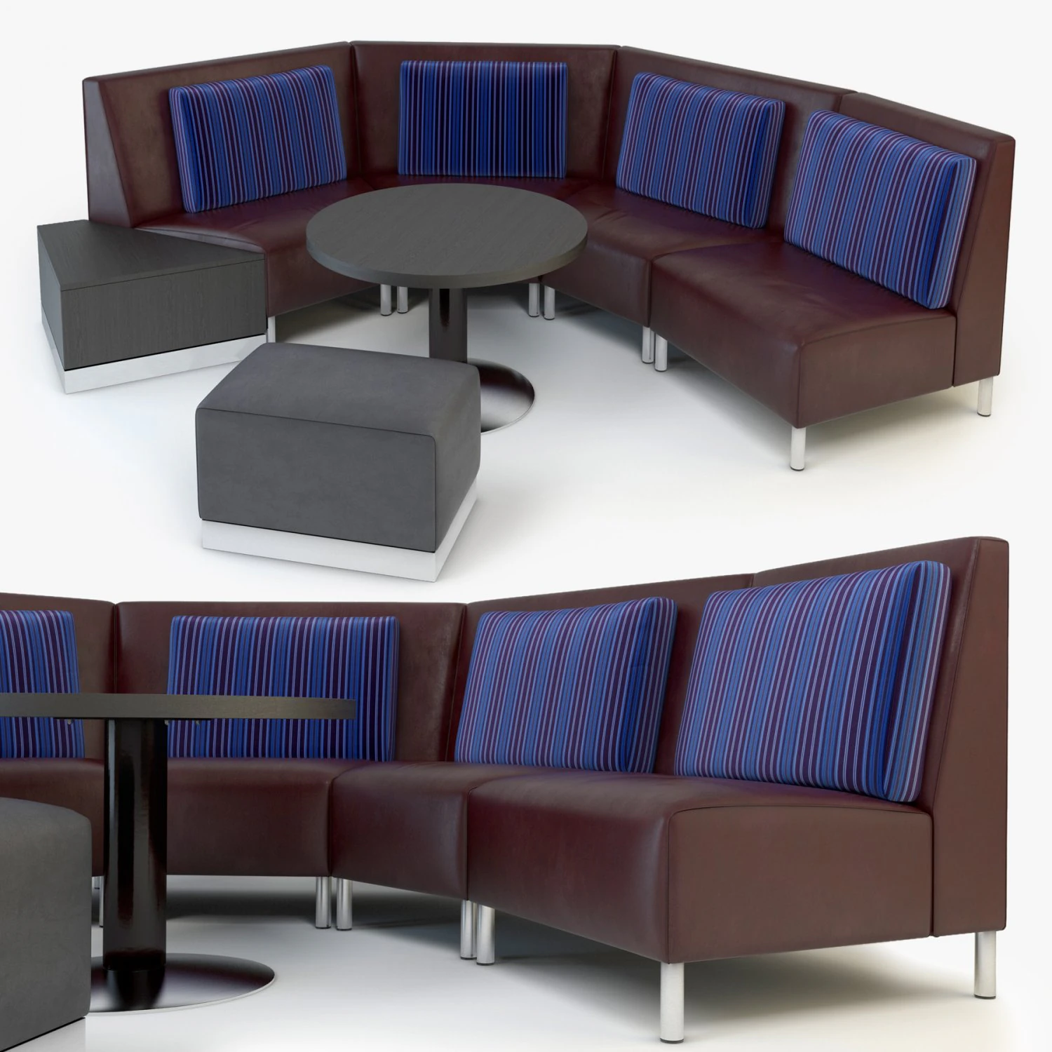 playback sofa system 3D Model .c4d .max .obj .3ds .fbx .stl .blend