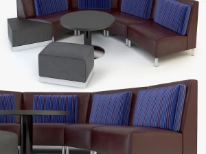 система відтворення дивана 3D Модель