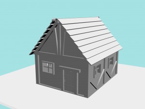 old house 3Dモデル