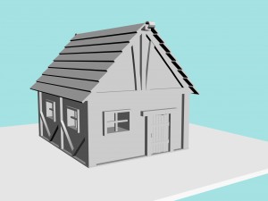 old house 3Dモデル