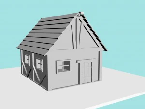 old house 3D Model
