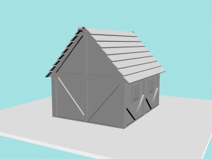 old house 3Dモデル