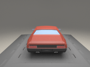 ford aus falcon xb from 1973 3D Model
