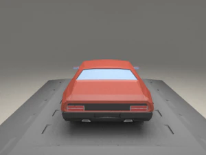ford aus falcon xb from 1973 3D Model