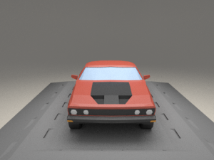 ford aus falcon xb from 1973 3D Model
