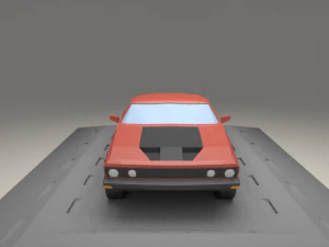 ford aus falcon xb from 1973 3D Model