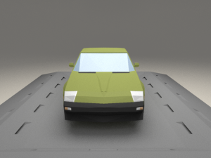fiat x1-9 from 1972 3D 模型