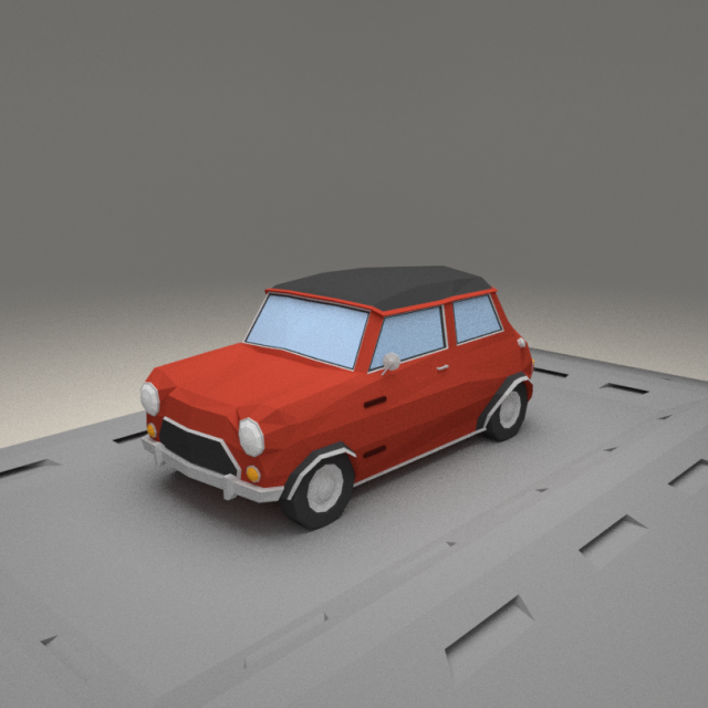 austin mini cooper s from 1964 Modelo 3D .c4d .max .obj .3ds .fbx .stl .blend 