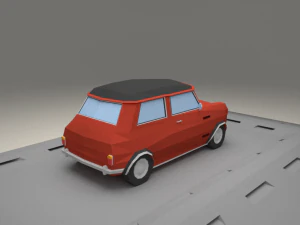 austin mini cooper s from 1964 3D Model