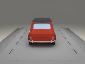 austin mini cooper s from 1964 3D Model
