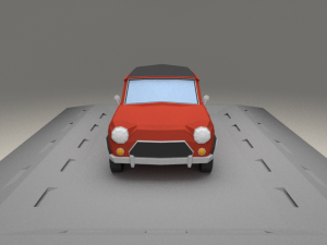 austin mini cooper s from 1964 Modelo 3D