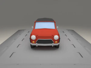 austin mini cooper s from 1964 3D Model
