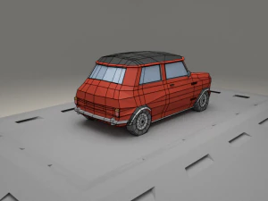 austin mini cooper s from 1964 3D Model