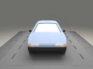 citroen bx from 1990 3D मॉडल