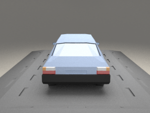 citroen bx from 1990 3D मॉडल