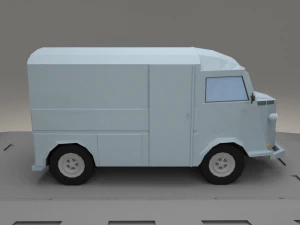 citroen h from 1964 3D Model