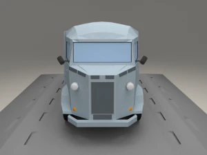 citroen h from 1964 3D Model