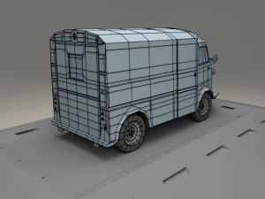 citroen h from 1964 3D Model