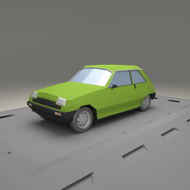 renault 5 from 1977 Model 3D .c4d .max .obj .3ds .fbx .stl .blend 