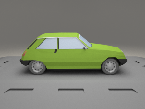 renault 5 from 1977 Model 3D