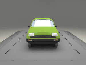 renault 5 from 1977 3D Model