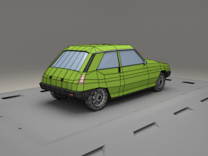 renault 5 from 1977 Model 3D