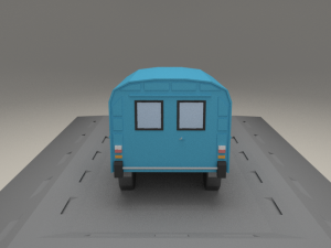 citroen acadiane from 1985 Modèle 3D