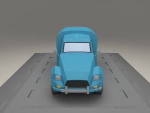 citroen acadiane from 1985 Modèle 3D