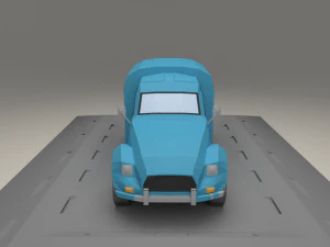 citroen acadiane from 1985 3D Model