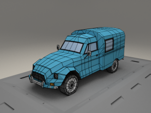 citroen acadiane from 1985 Modèle 3D