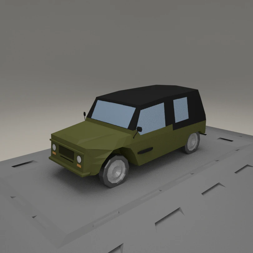 citroen mihari from 1969 3D Model .c4d .max .obj .3ds .fbx .stl .blend
