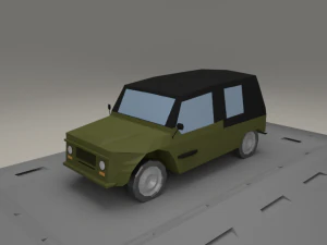 シトロエン ミハリ 1969 年 3Dモデル