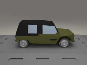 citroen mihari from 1969 3D Model