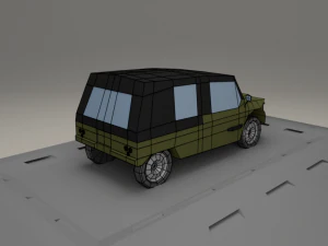 citroen mihari from 1969 3D Model