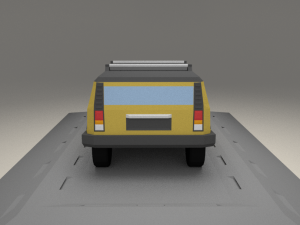 hummer h2 from 2003 Modelo 3D