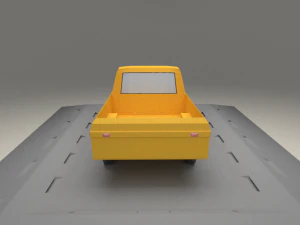 toyota hilux from 1968 3D Model