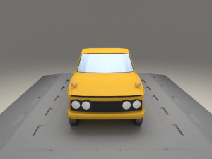 toyota hilux from 1968 3D Model