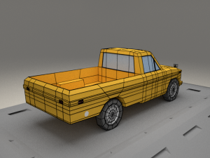 toyota hilux from 1968 3D Model