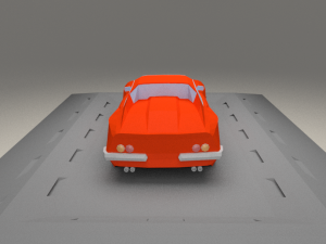 ferrari dino 206 gt from 1968 3D 모델